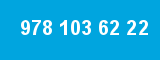 978 103 62 22 978 103 62 22